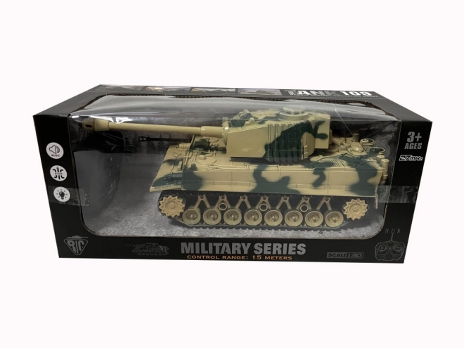 RC tank na diaľkové ovládanie