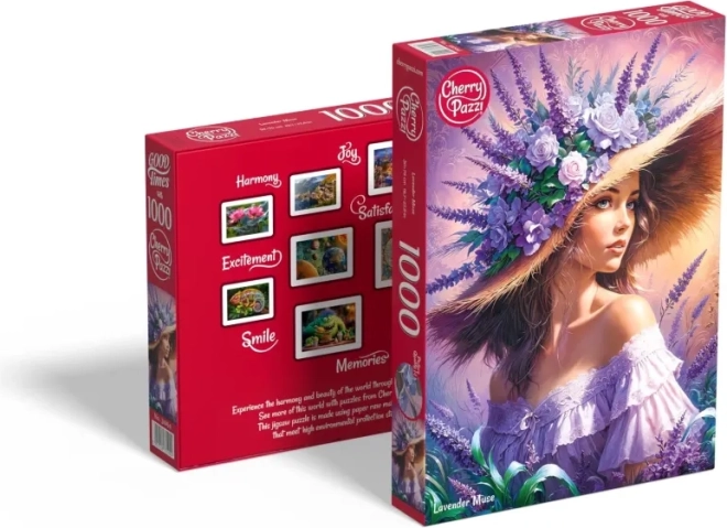 Puzzle Levanduľová múza 1000 dielikov