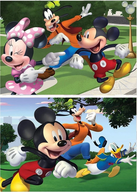 Puzzle Mickey a priatelia 2x48 dielov