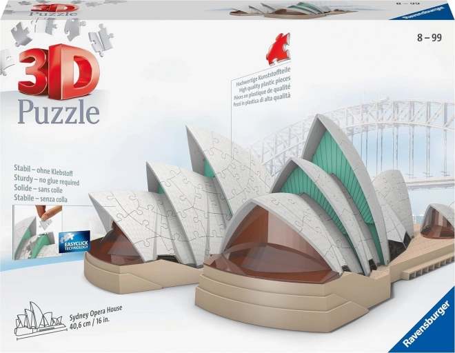 Ravensburger 3D puzzle Opera v Sydney