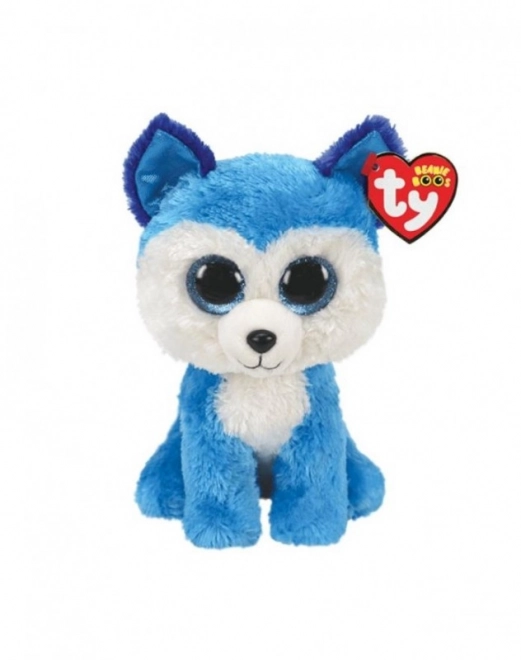 Maskotka husky Prince niebiesky 15 cm