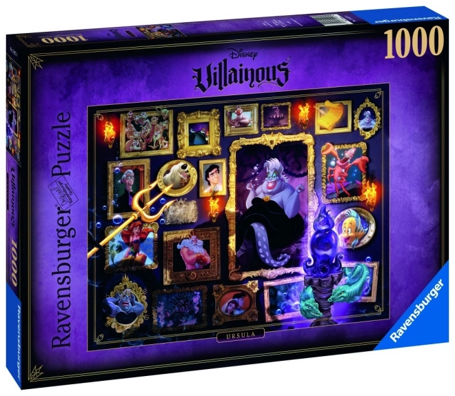 Puzzle Ravensburger Disney Villainous: Uršula 1000 dielikov
