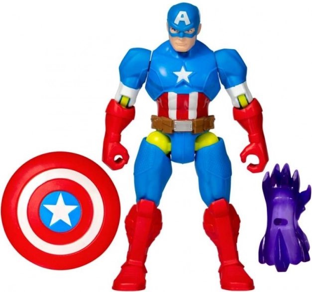 Miešačky Mixmashers Kapitán Amerika figúrka