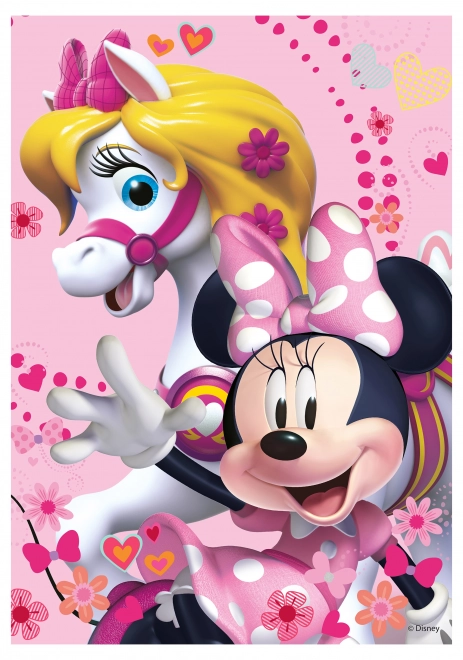 Minnie Mouse diamantové puzzle 200 ks