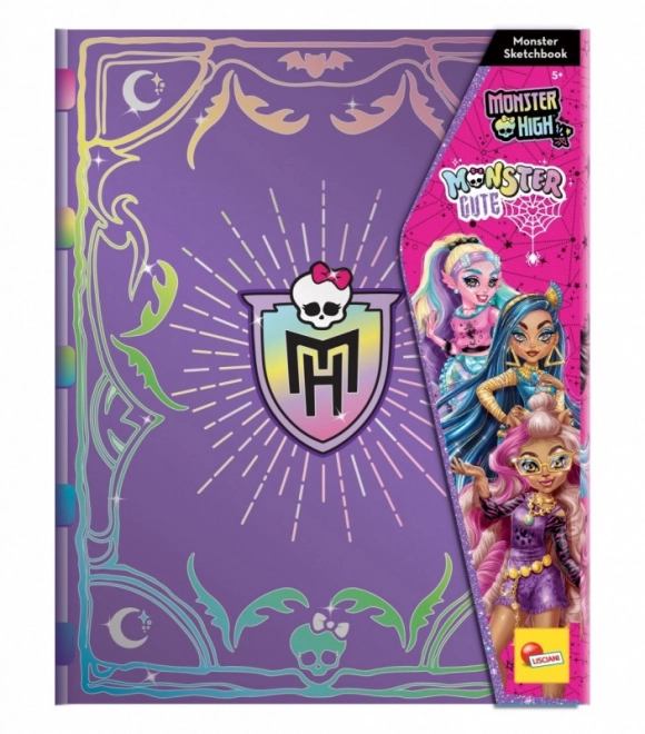 Památnik Sketchbook Monster High Roztomilý