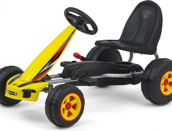 Pedálová motokára Viper – Žltá