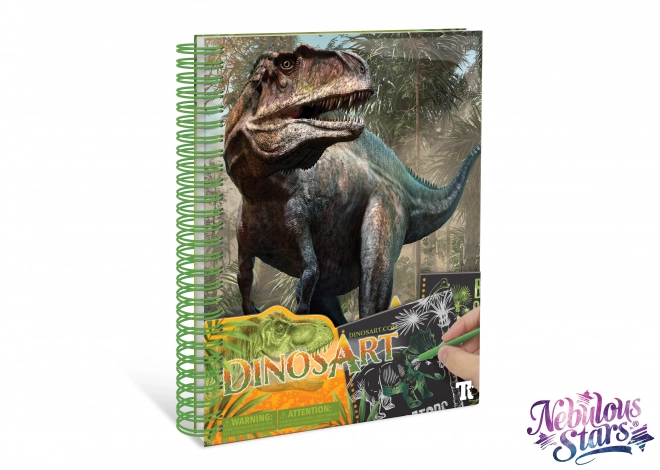 Vyškrabovací denník DinosArt