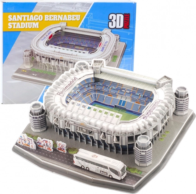 Puzzle 3D Štadión Santiago Bernabeu Real Madrid 101 dielikov
