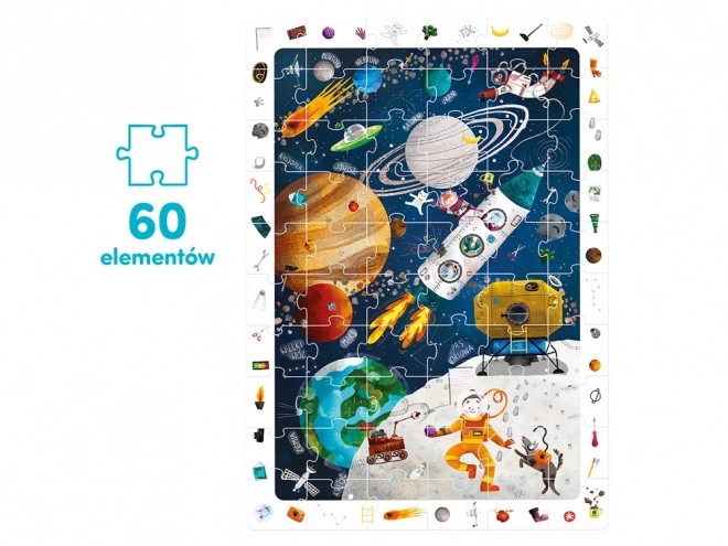 Pozorovacie puzzle - Vesmir