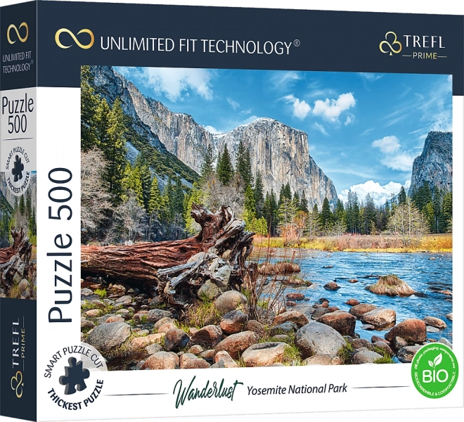 Trefl Puzzle UFT Wanderlust: Yosemite Národný Park, Kalifornia, USA 500 Dielikov