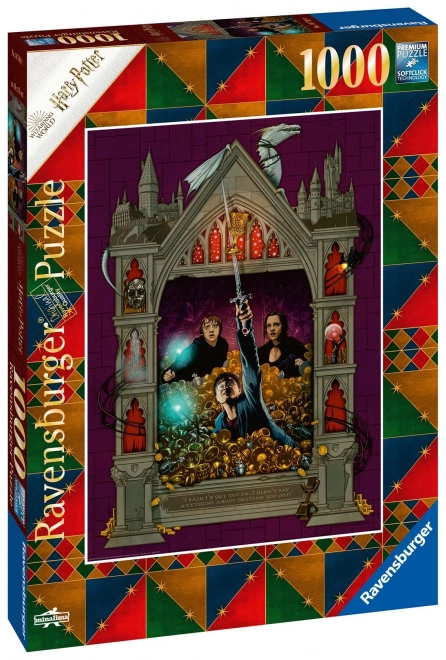 Ravensburger puzzle Harry Potter: Trezor v Gringottovskej banke - 1000 dielikov