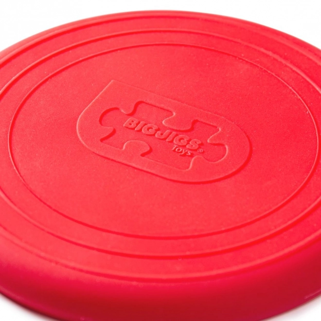 Červené frisbee Bigjigs Toys