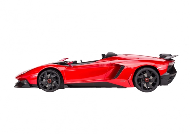 Rastar Diaľkovo ovládaný model Lamborghini Aventador červený kabriolet