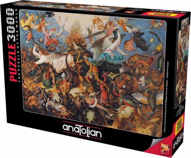 Puzzle Pád anjelov 3000 dielikov