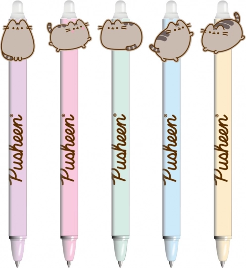 Pusheen gumovacie gélové pero