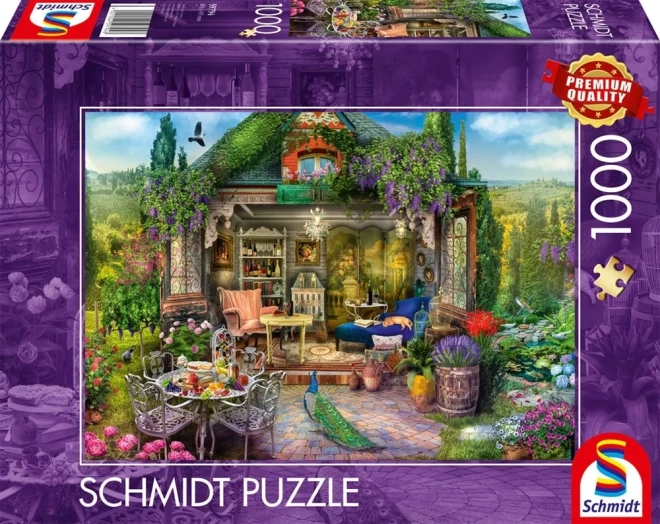 Puzzle záhrada medzi vinicami 1000 dielikov