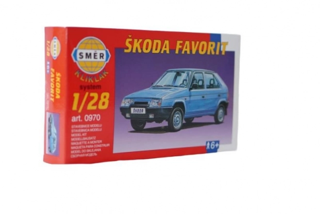 Škoda Favorit stavebnica