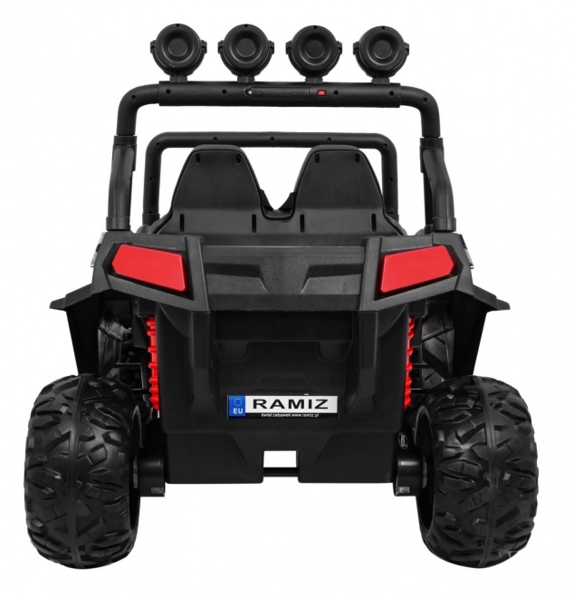 Detské terénne vozidlo Grand Buggy 4x4 s maskovaním, LED osvetlením a rádiom MP3