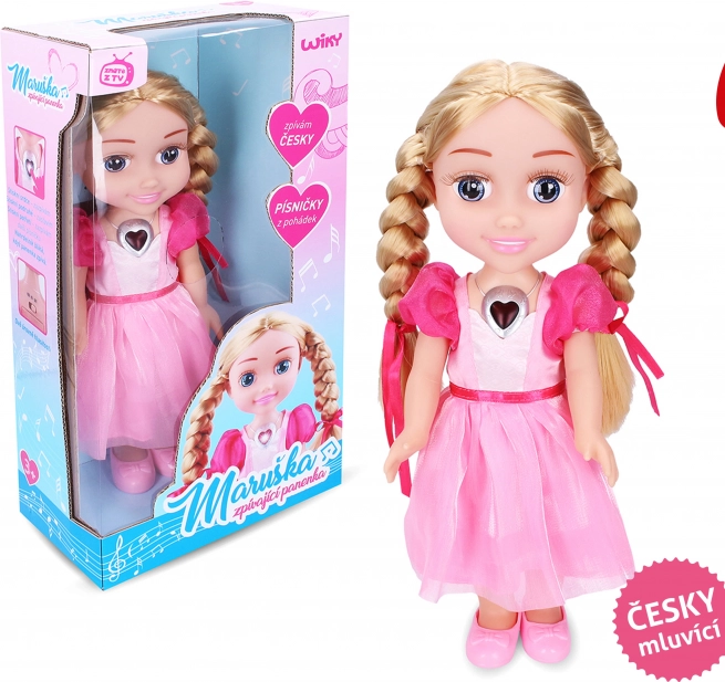 Spievajúca bábika Maruška 33 cm