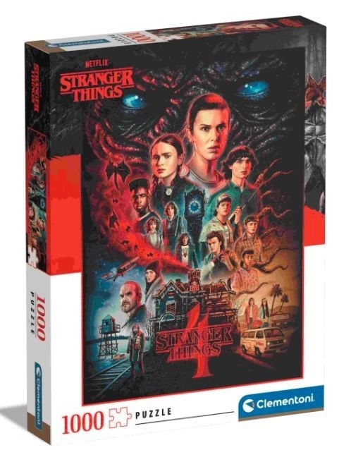 Clementoni Puzzle Netflix: Stranger Things 4. séria 1000 dielikov