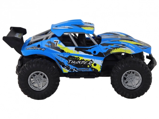 Auto na diaľkové ovládanie 1:16 Off-road modré