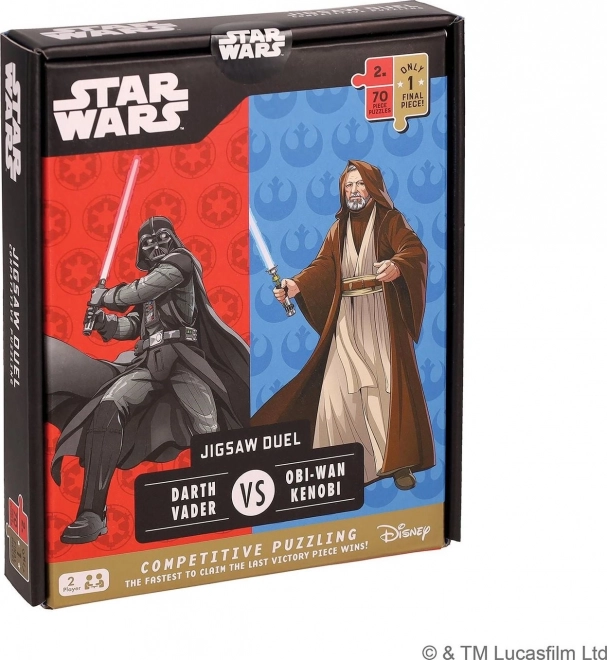 Ridley's Games Puzzle Duel Star Wars: Darth Vader vs Obi-Wan Kenobi 2x70 dielikov