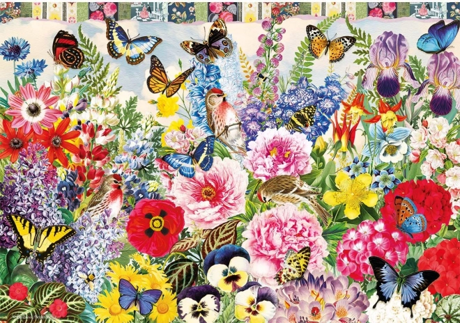 Puzzle Luční květiny 500 dielikov