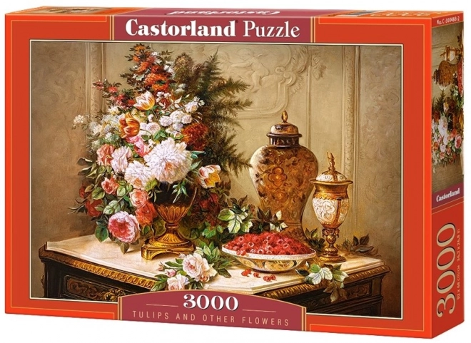 Puzzle 3000 dielikov Tulipány a ďalšie kvety