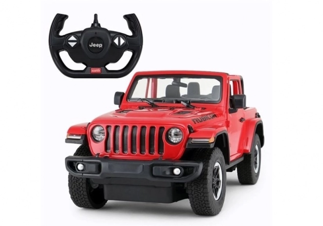 Auto R/C Jeep Wrangler Rubicon 1:14 Rastar – Červená