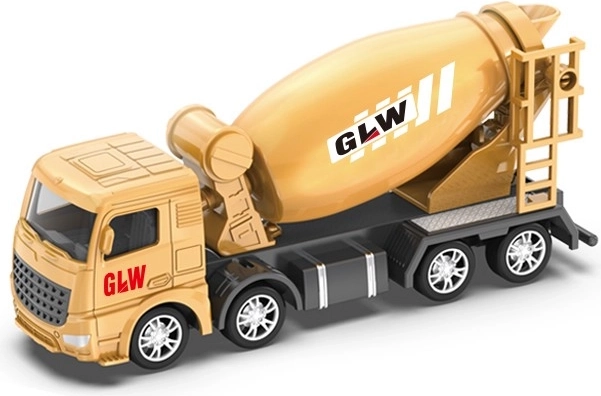 Miešačka betónu s otočným bubnom