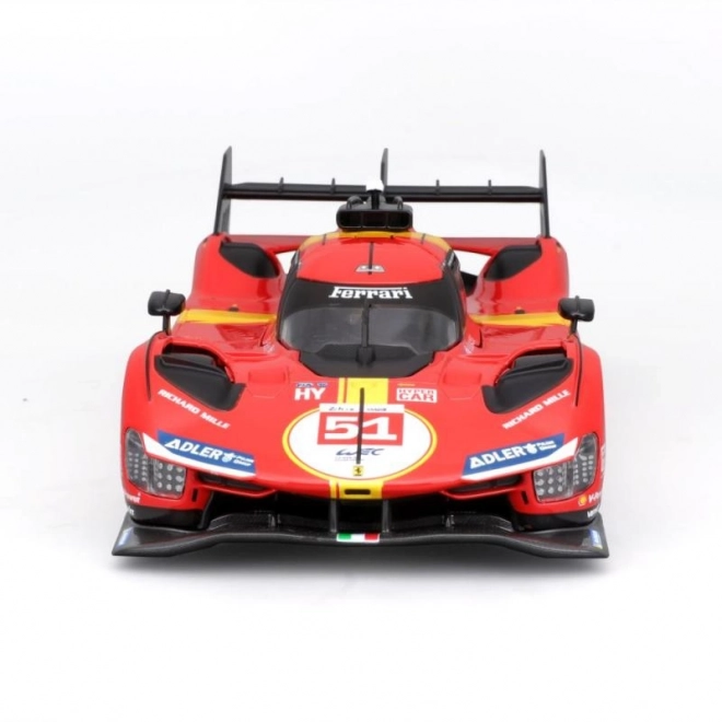 Model auta Bburago Ferrari Racing 499P LMH