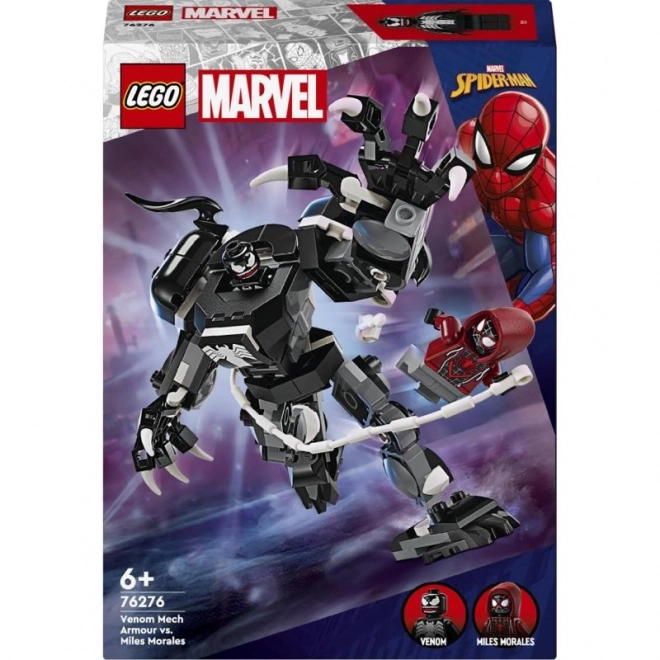 LEGO Marvel Venom v robotickom brnení vs. Miles Morales