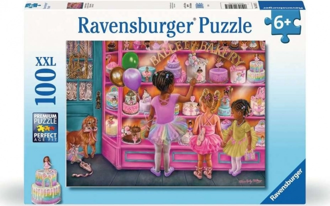 Ravensburger Puzzle Cukráreň Pre Baleríny XXL 100 Dielikov