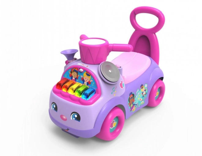 Fisher Price Hudobný sprievodný jazdec fialový