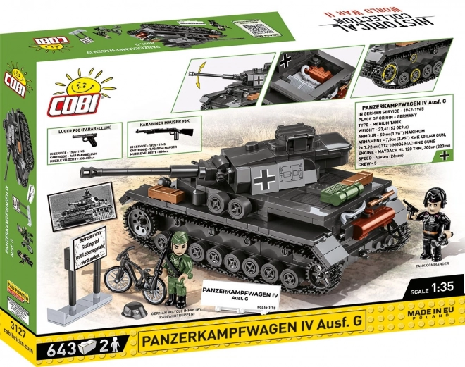 Stavebnica nemeckého tanku Panzerkampfwagen IV