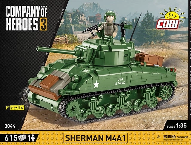 Tank Sherman M4A1 1:35