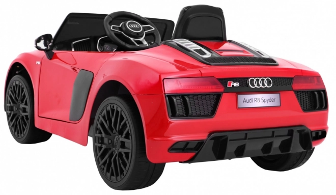 Audi R8 Spyder na akumulátor - Červený