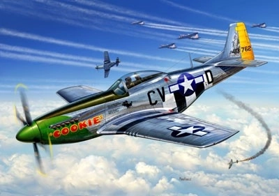 Model lietadla P-51D Mustang