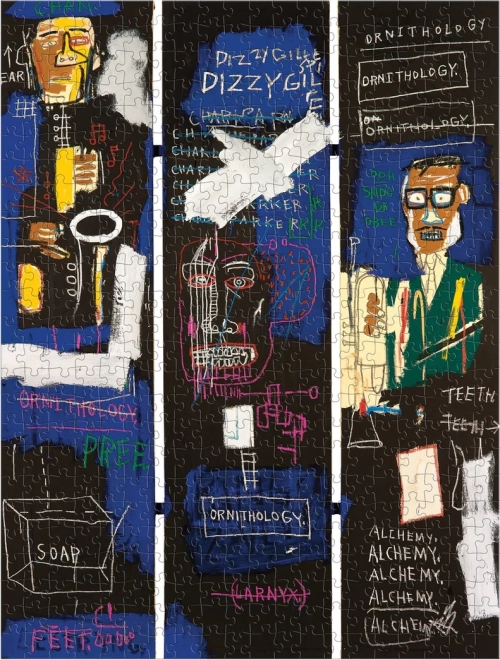 Puzzle Basquiat: hráči na lesný roh 500 dielikov