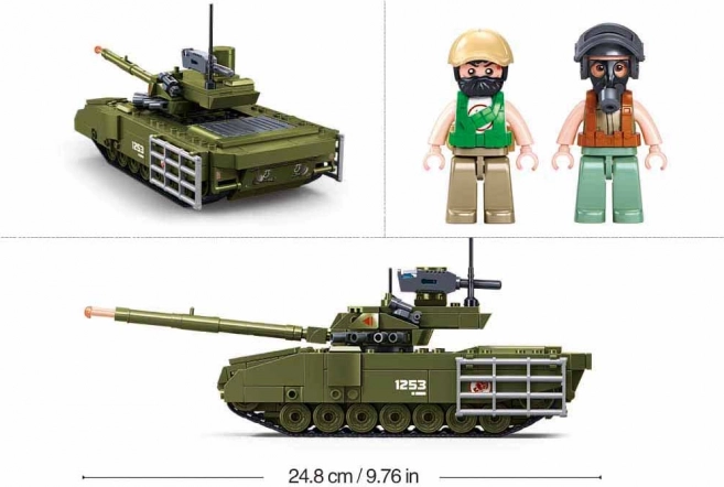 Stavebnica Tank Armata Sluban Army