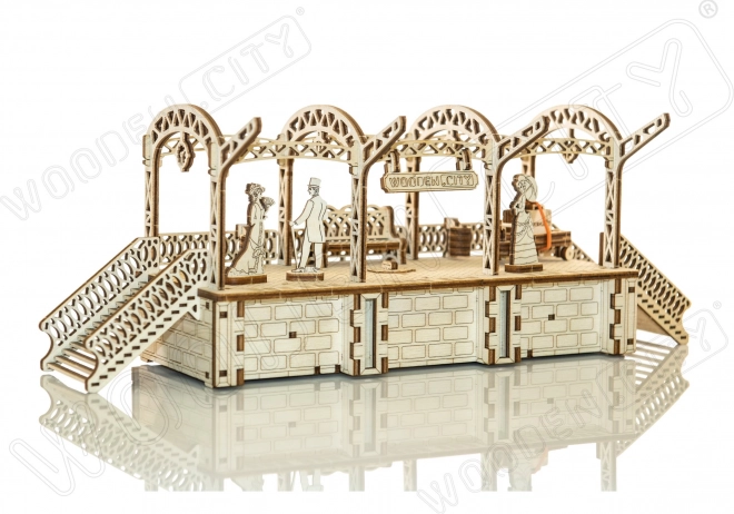 3D puzzle železničná stanica