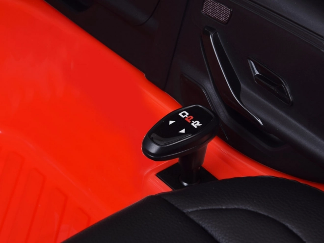 Detské elektrické auto Mercedes AMG CLA 45s s hojdačkovým efektom – Červená