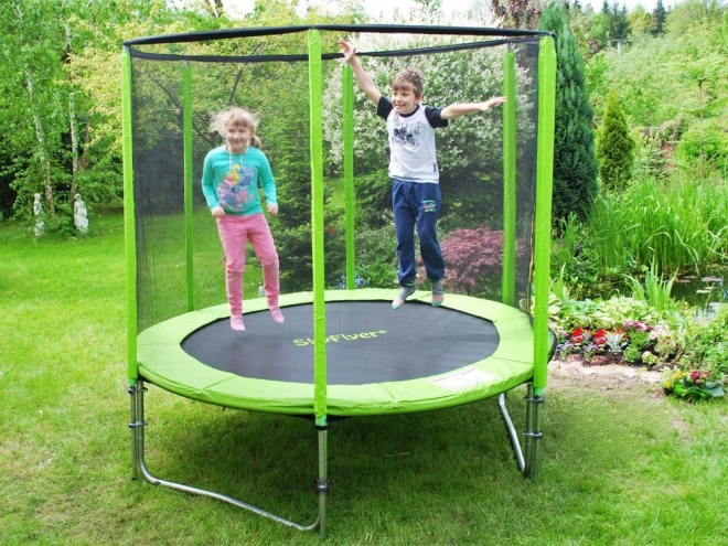 Trampolína Skyflyer Ring 2v1 180cm s rebríkom