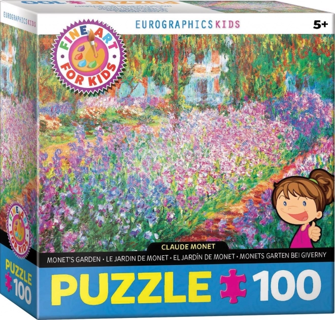 Puzzle Monetova záhrada 100 dielikov