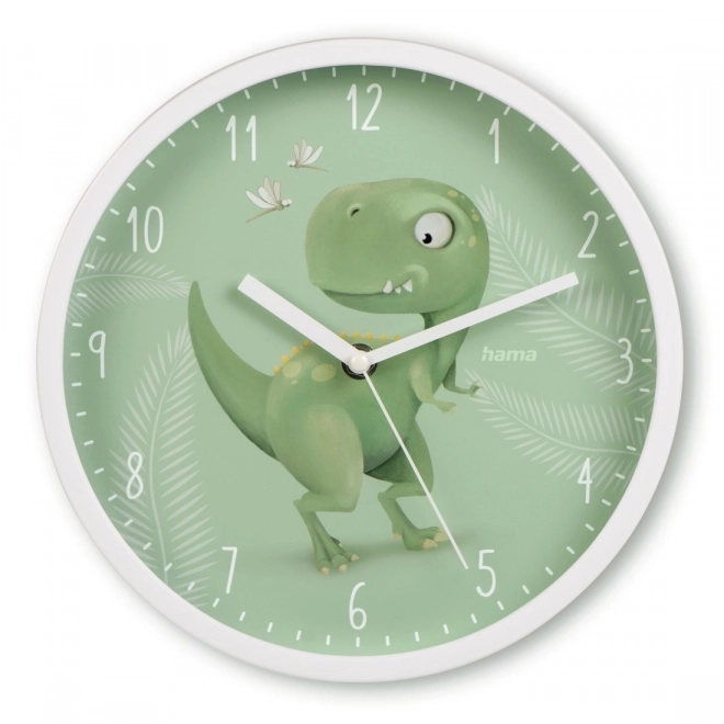 Detské nástenné hodiny Dino 25 cm