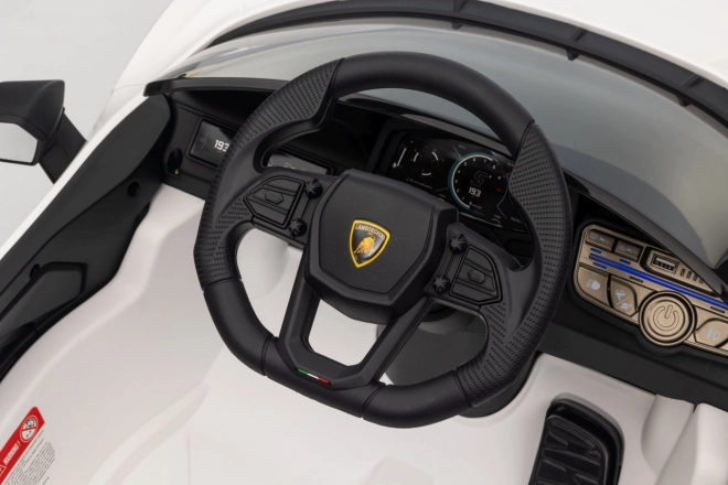 Detské elektrické vozidlo Lamborghini Revuelto biele