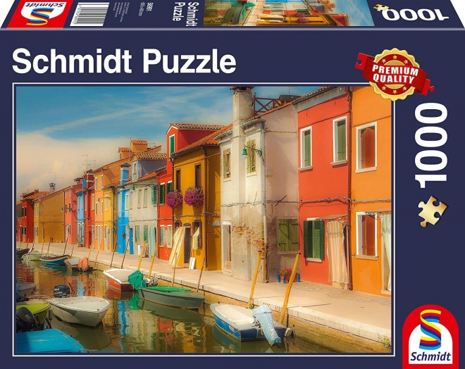 Puzzle Žiarivé Domy 1000 Dielikov