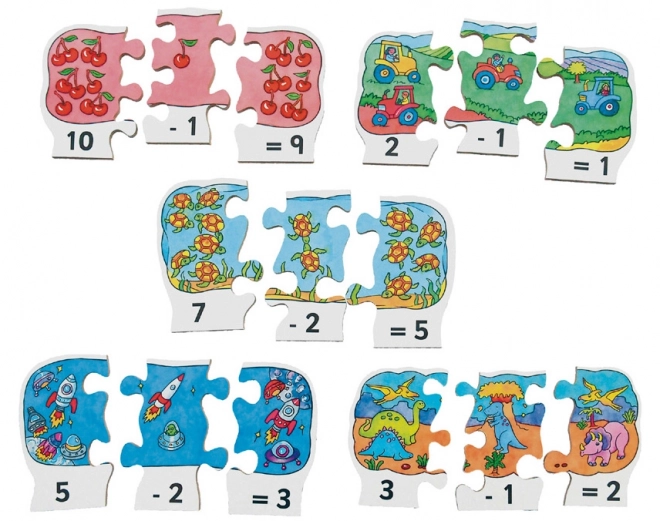 Just Jigsaws odčítání drevené puzzle