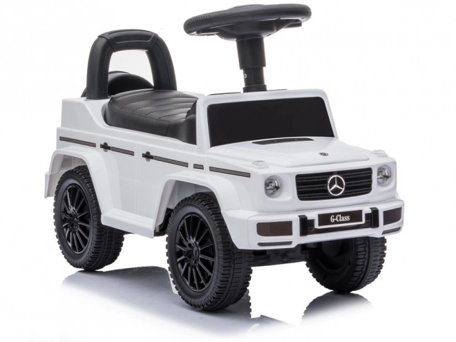 Jeźdiace auto Mercedes G-Class biele