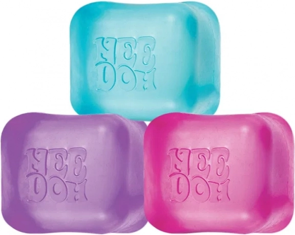 Schylling NeeDoh mačkacia kocka Teenie Nice Ice Baby